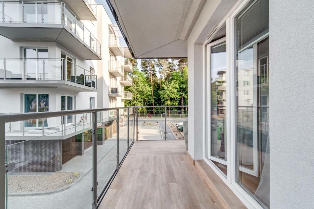 Apartamento Skandynawia Lesne Tarasy Dziwnówek Exterior foto